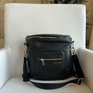 Fawn Design Mini Bag Backpack with Gold Hardware